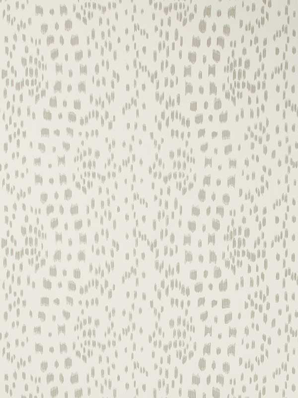 Les Touches fabric in grey color - pattern number P8012138.11.0 - by Brunschwig and Fils in the collection