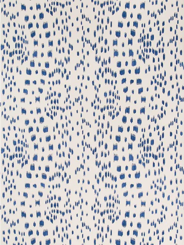 Les Touches fabric in blue color - pattern number P8012138.5.0 - by Brunschwig and Fils in the collection