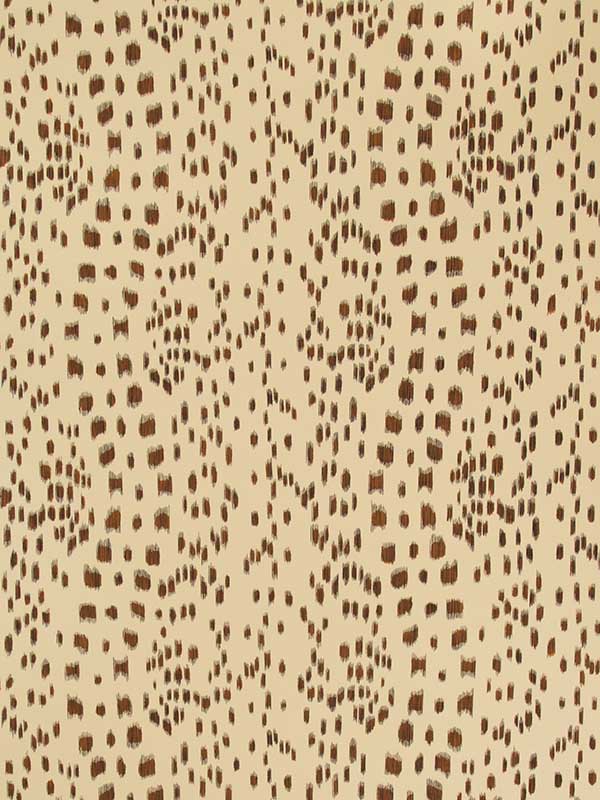 Les Touches fabric in brown color - pattern number P8012138.6.0 - by Brunschwig and Fils in the collection