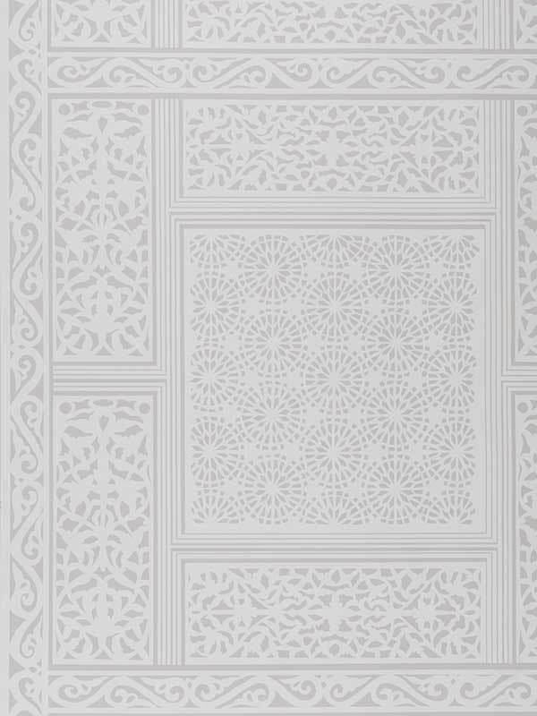 Bombay wallpaper in dove color - pattern number P8014101.11.0 - by Brunschwig and Fils in the collection