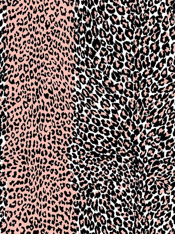 Leopard wallpaper in rose color - pattern number P8015103.17.0 - by Brunschwig and Fils in the collection