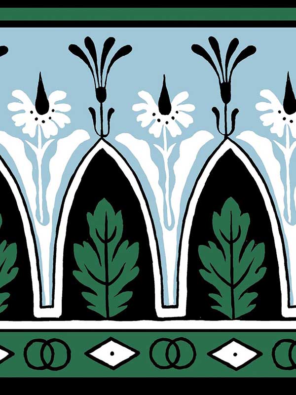 Lola Montez fabric in emerald blue color - pattern number P8015106.535.0 - by Brunschwig and Fils in the  collection