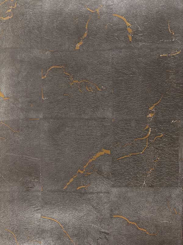 Etsu wallpaper in silver gold color - pattern number P8015119.114.0 - by Brunschwig and Fils in the collection