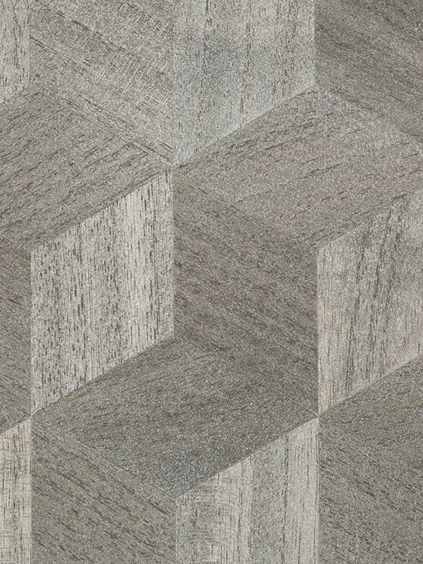 Seki wallpaper in zinc color - pattern number P8015130.21.0 - by Brunschwig and Fils in the collection