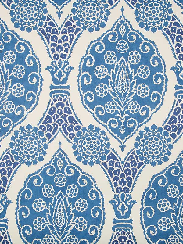 Sufera fabric in blue color - pattern number P8020103.55.0 - by Brunschwig and Fils in the collection