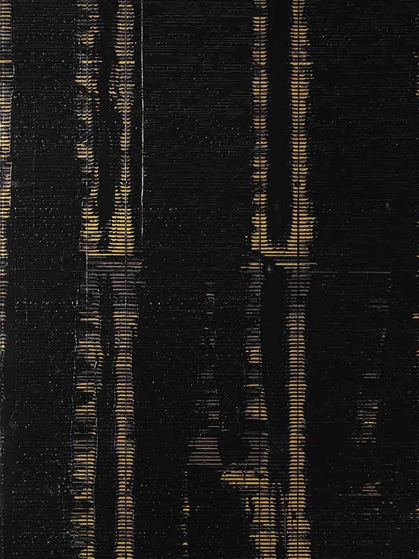 Les Plumes fabric in onyx color - pattern number P8020106.84.0 - by Brunschwig and Fils in the  collection
