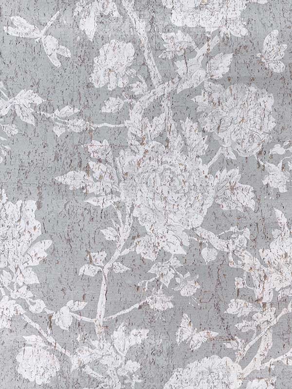 Les Pivoines wallpaper in grey color - pattern number P8020109.11.0 - by Brunschwig and Fils in the collection