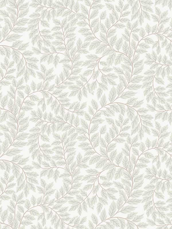 Lindlov Leafy Vines wallpaper in light grey color - pattern number 4143-34017 - by A Street Prints in the Botanica collection