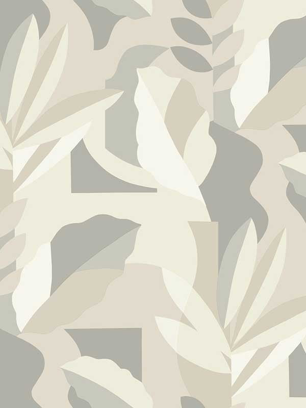 Papier Colle fabric in neutral color - pattern number AG2002 - by York in the Artistic Abstracts collection