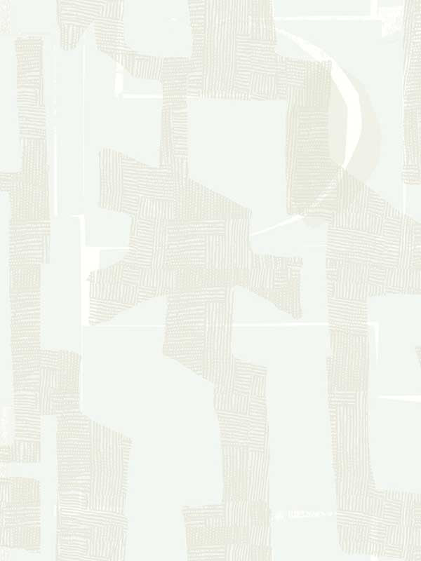Modern Tribal wallpaper in dove and sand color - pattern number AG2102 - by York in the Artistic Abstracts collection