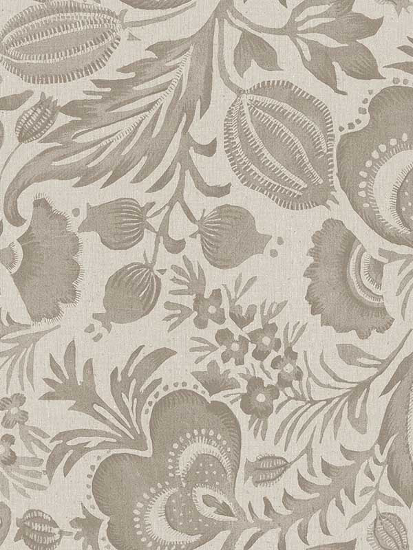 Culver Jacobean fabric in light brown color - pattern number 4034-26782 - by A Street Prints in the Scott Living Third Edition collection