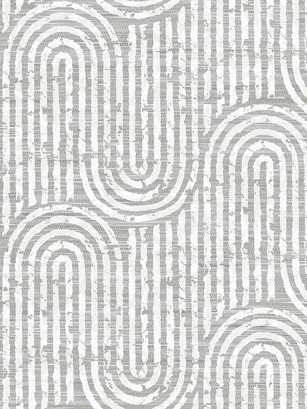 Trippet Zen Waves fabric in grey color - pattern number 4034-26785 - by A Street Prints in the Scott Living Third Edition collection