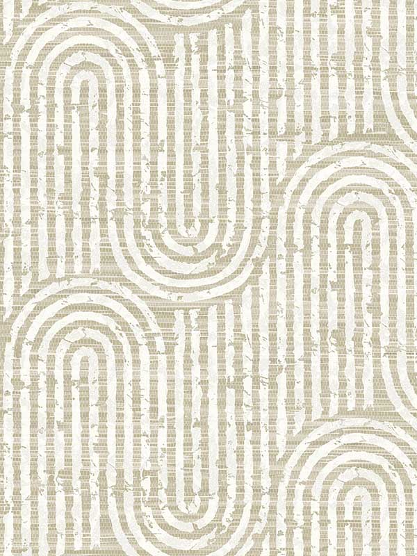 Trippet Zen Waves fabric in light brown color - pattern number 4034-26786 - by A Street Prints in the Scott Living Third Edition collection