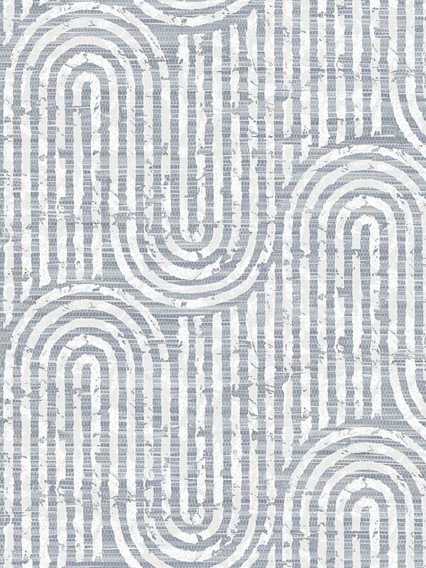 Trippet Zen Waves fabric in blue color - pattern number 4034-26788 - by A Street Prints in the Scott Living Third Edition collection