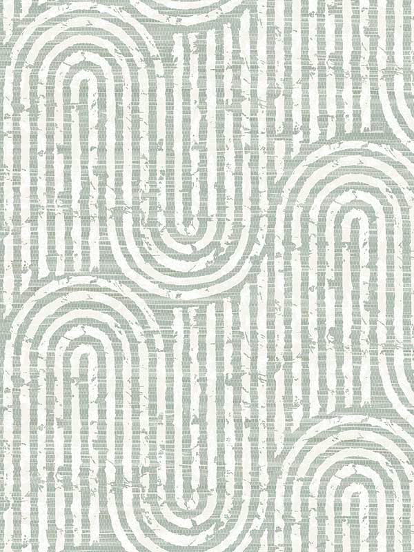 Trippet Zen Waves fabric in sage color - pattern number 4034-26789 - by A Street Prints in the Scott Living Third Edition collection