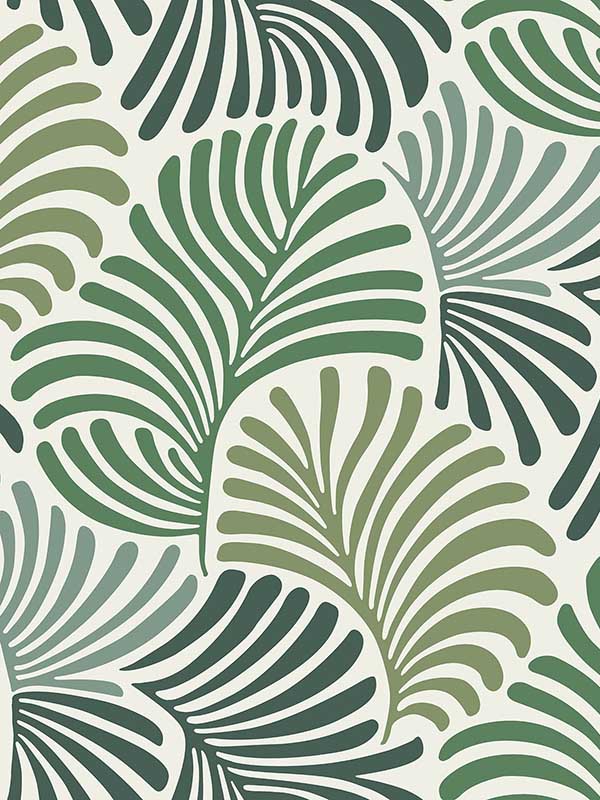 Trousdale Fanning Flora wallpaper in green color - pattern number 4034-72127 - by A Street Prints in the Scott Living Third Edition collection