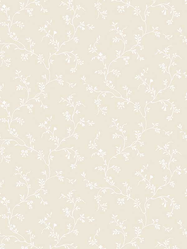 Sienas Trail wallpaper in beige choke color - pattern number PF38133 - by Patton Norwall in the Pretty Florals collection