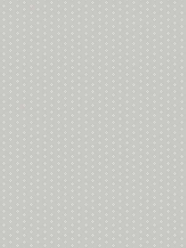Swiss Dot Negative wallpaper in grey color - pattern number PF38136 - by Patton Norwall in the Pretty Florals collection