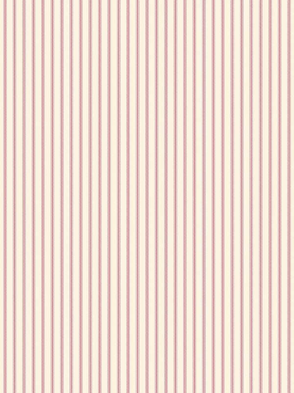 Tailored Stripe Positive fabric in red color - pattern number PF38147 - by Patton Norwall in the Pretty Florals collection