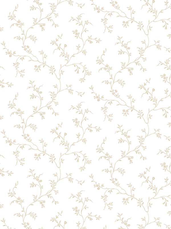 Allisons Trail fabric in beige color - pattern number PF38114 - by Patton Norwall in the Pretty Florals collection