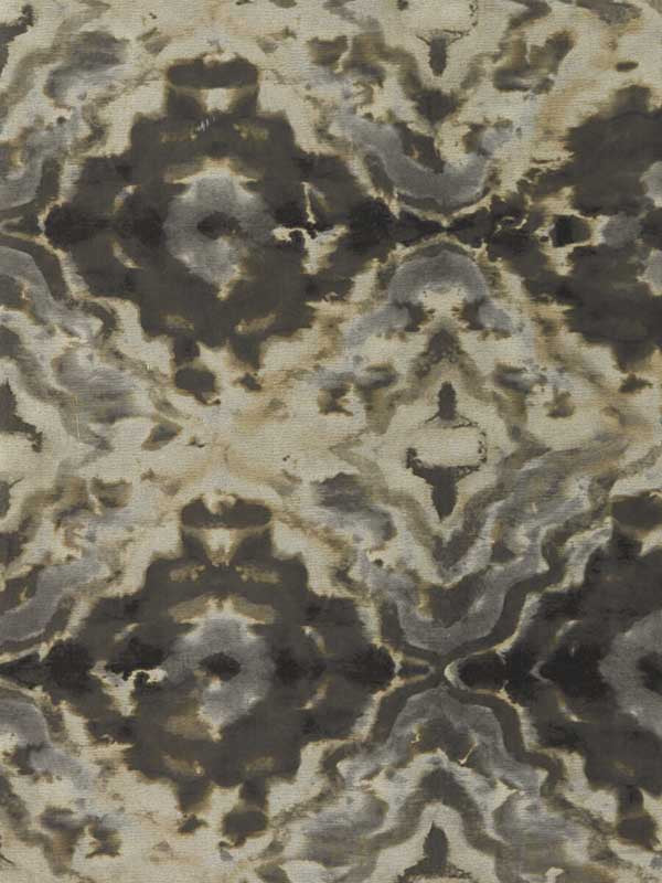 Aqueous wallpaper in charcoal color - pattern number W0147/01.CAC.0 - by Clarke and Clarke in the Fusion Clarke and Clarke collection