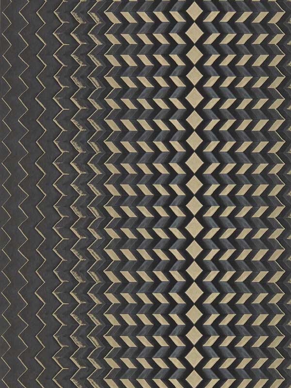 Fragment fabric in charcoal gold color - pattern number W0150/02.CAC.0 - by Clarke and Clarke in the Fusion Clarke and Clarke collection