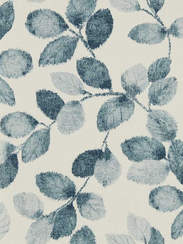 Northia fabric in denim linen color - pattern number W0159/02.CAC.0 - by Clarke and Clarke in the Marianne collection