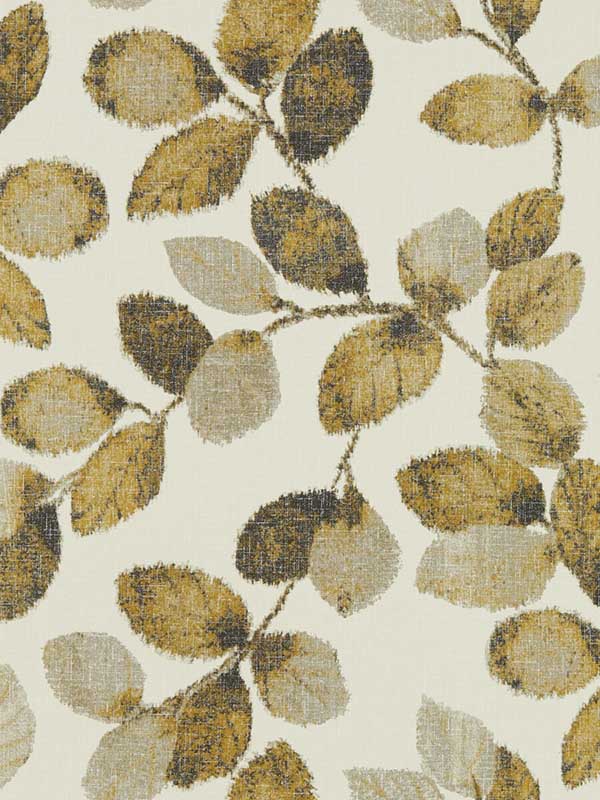 Northia fabric in pewter gold color - pattern number W0159/04.CAC.0 - by Clarke and Clarke in the Marianne collection