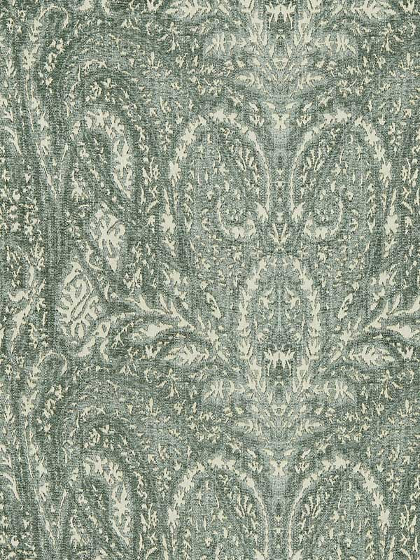 Palacio fabric in eau de nil color - pattern number W0160/02.CAC.0 - by Clarke and Clarke in the Marianne collection