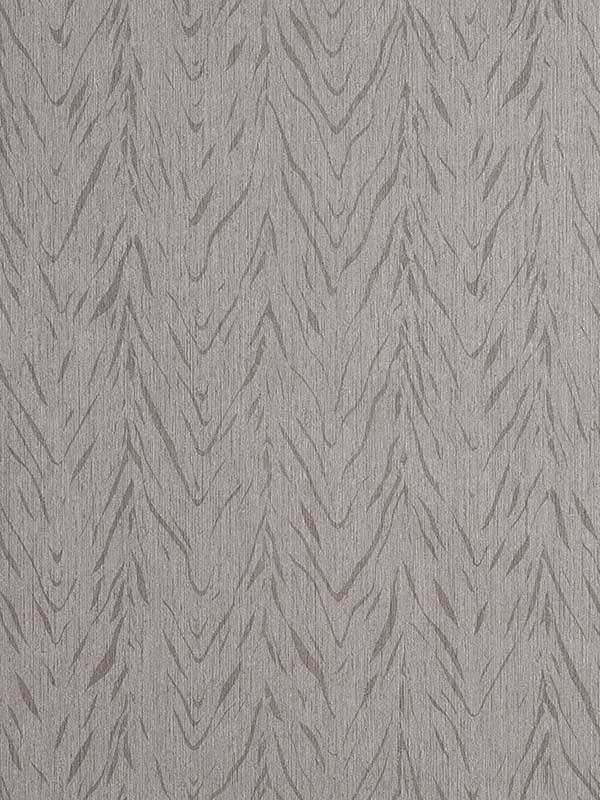 Cascade wallpaper in pewter color - pattern number W0053/06.CAC.0 - by Clarke and Clarke in the Reflections collection