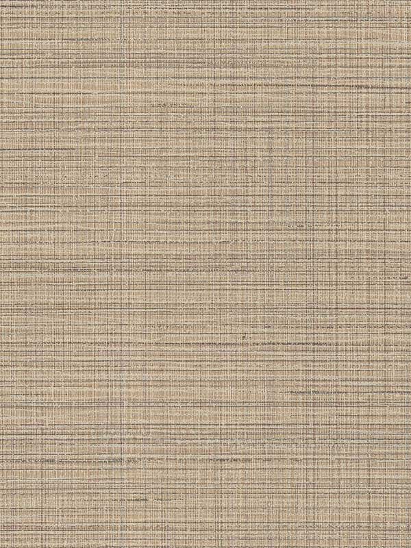 Premiere Faux Linen wallpaper in light brown color - pattern number 4140-3740 - by Warner in the Warner XII Dimensional Accents collection