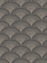 Feather Fan fabric in charcoal bronze color - pattern number 112/10033.CS.0 - by Cole and Son in the Icons collection