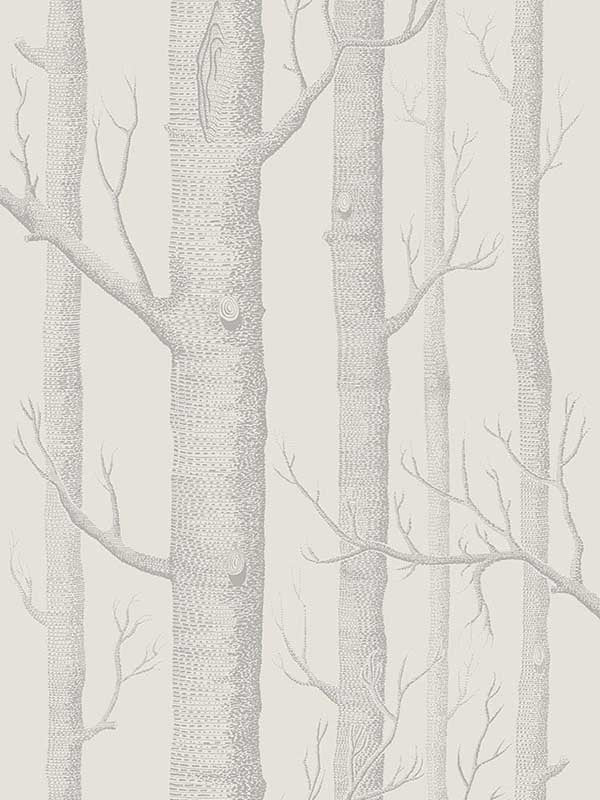 Woods fabric in parchment color - pattern number 112/3011.CS.0 - by Cole and Son in the Icons collection