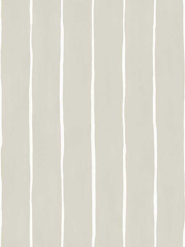 Marquee Stripe fabric in soft grey color - pattern number 110/2011.CS.0 - by Cole and Son in the Marquee Stripes collection