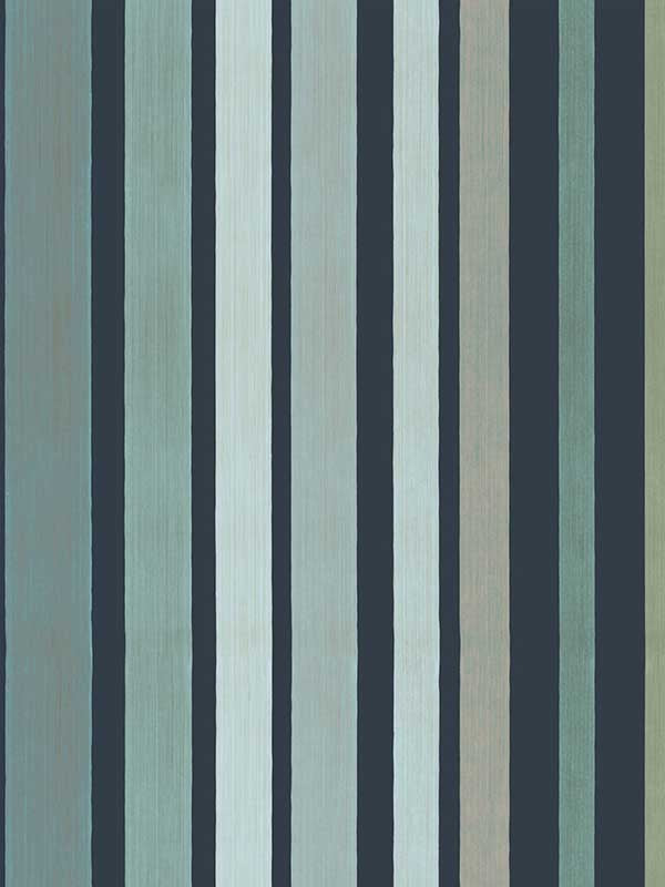 Carousel Stripe fabric in frosty green color - pattern number 110/9041.CS.0 - by Cole and Son in the Marquee Stripes collection