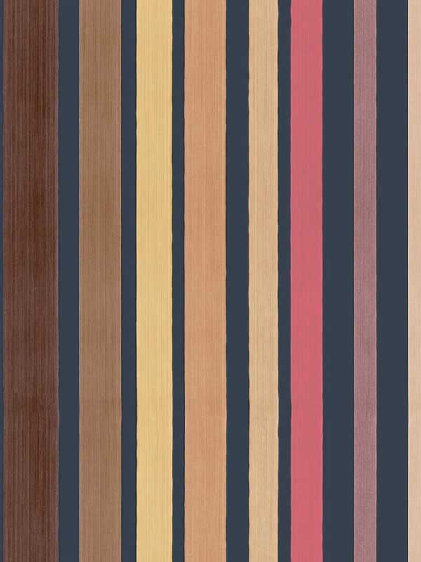 Carousel Stripe fabric in pink color - pattern number 110/9044.CS.0 - by Cole and Son in the Marquee Stripes collection
