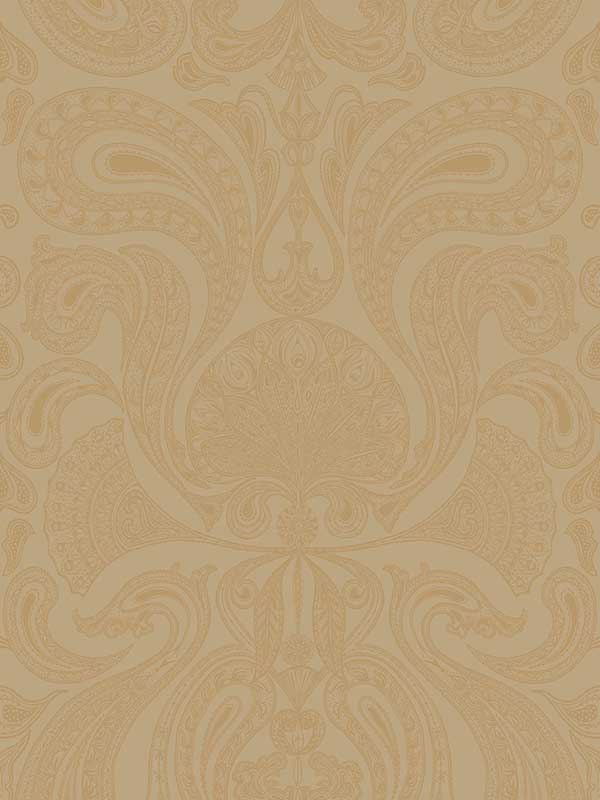 Malabar fabric in stone gold color - pattern number 66/1002.CS.0 - by Cole and Son in the New Contemporary collection
