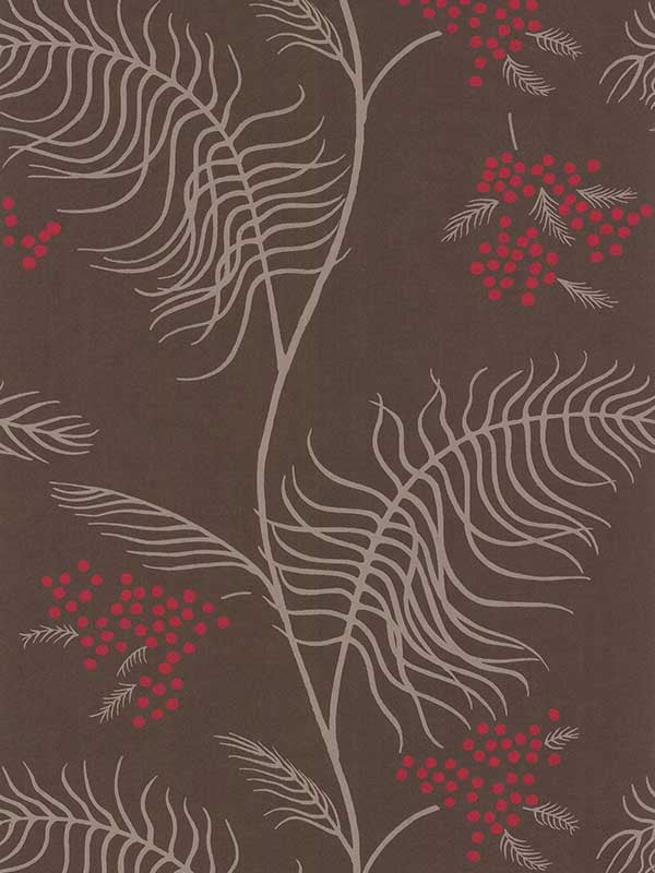 Mimosa fabric in charcoal color - pattern number 69/8129.CS.0 - by Cole and Son in the New Contemporary II collection