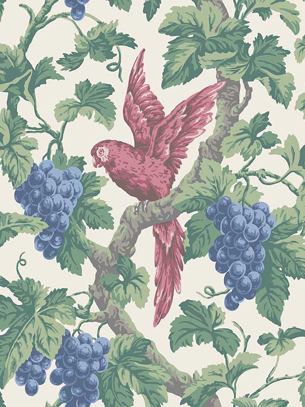 Woodvale Orchard wallpaper in rose par color - pattern number 116/5018.CS.0 - by Cole and Son in the Pearwood collection