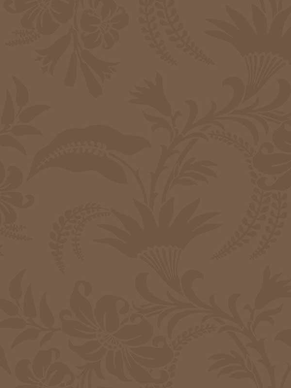 Cranley fabric in cocoa color - pattern number 88/5021.CS.0 - by Cole and Son in the Archive Traditional collection