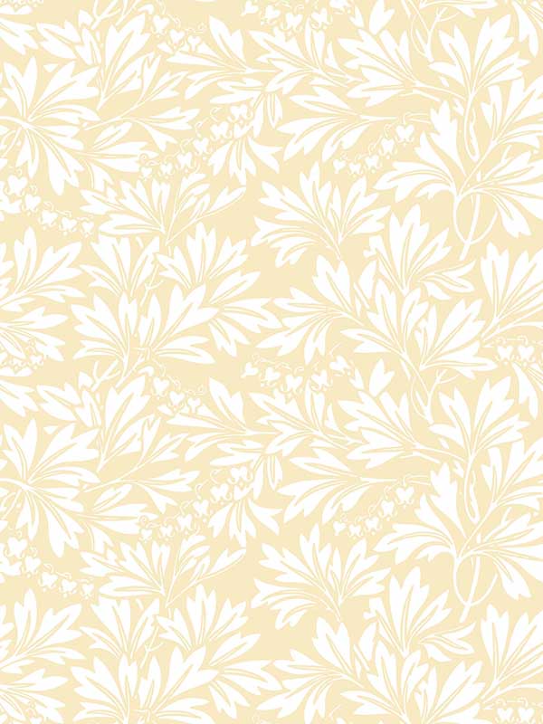 Dialytra wallpaper in yellow color - pattern number 88/11046.CS.0 - by Cole and Son in the Archive Traditional collection