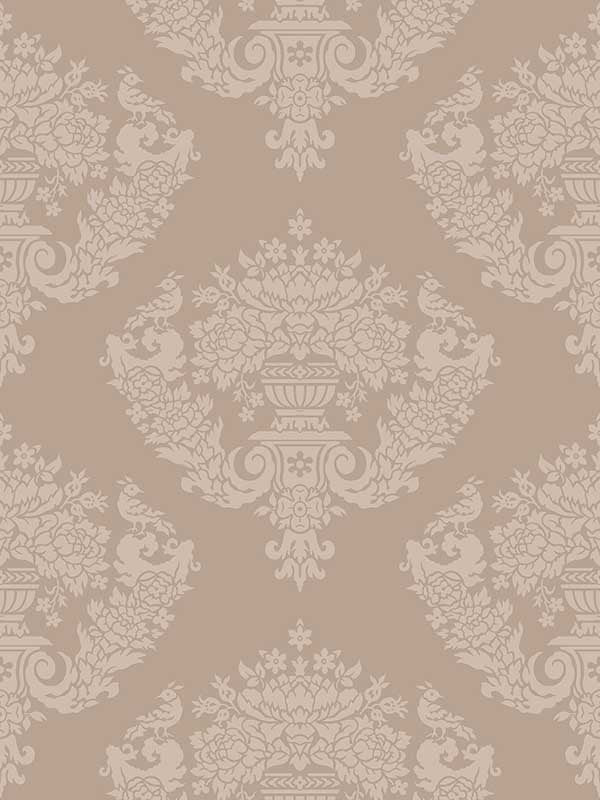Sudbury wallpaper in gold color - pattern number 88/12049.CS.0 - by Cole and Son in the Archive Traditional collection