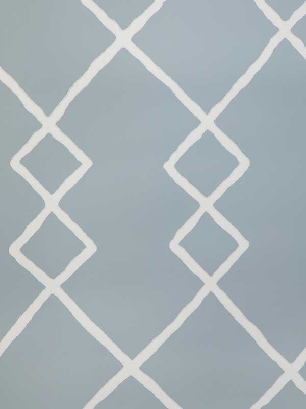 Geo Graphica fabric in sky color - pattern number W3940.15.0 - by Kravet in the Atelier Wallcovering collection