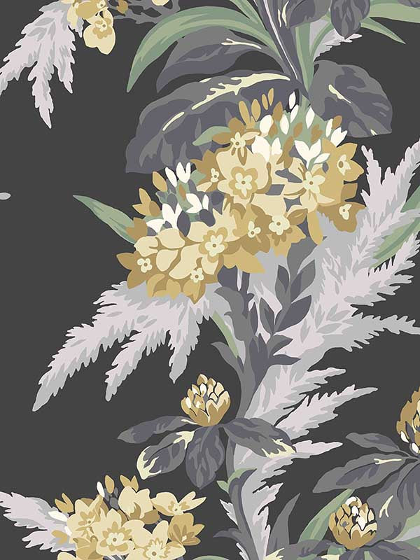 Aurora fabric in jet color - pattern number 180411601 - by Maxwell in the Aurora collection