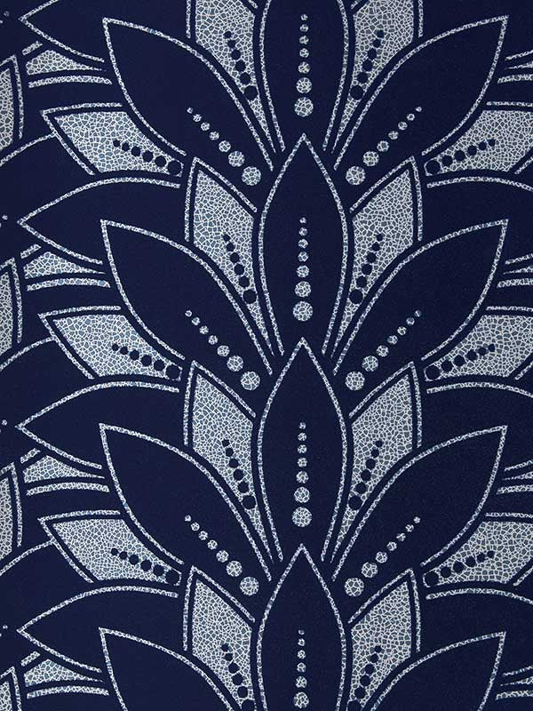 Astoria Flock fabric in 01 midnight color - pattern number 139FLOCK01 - by Maxwell in the Elodie collection
