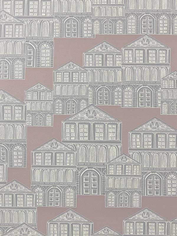 Maison wallpaper in 02 rose color - pattern number 190713702 - by Maxwell in the Elodie collection