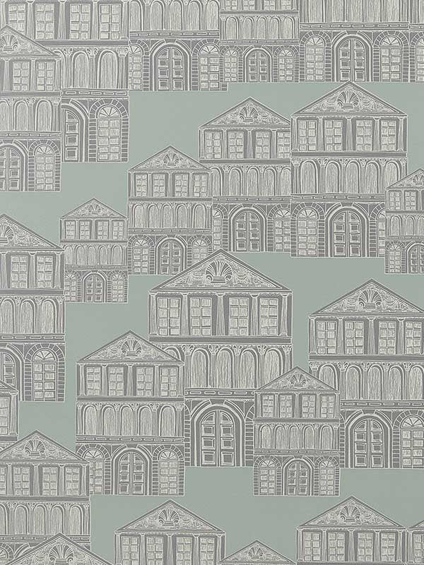 Maison fabric in 03 neo mint color - pattern number 190713703 - by Maxwell in the Elodie collection