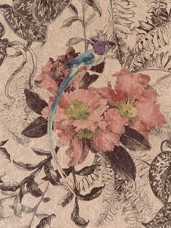 Hedgerow fabric in 04 copper color - pattern number 200814404 - by Maxwell in the Willow collection