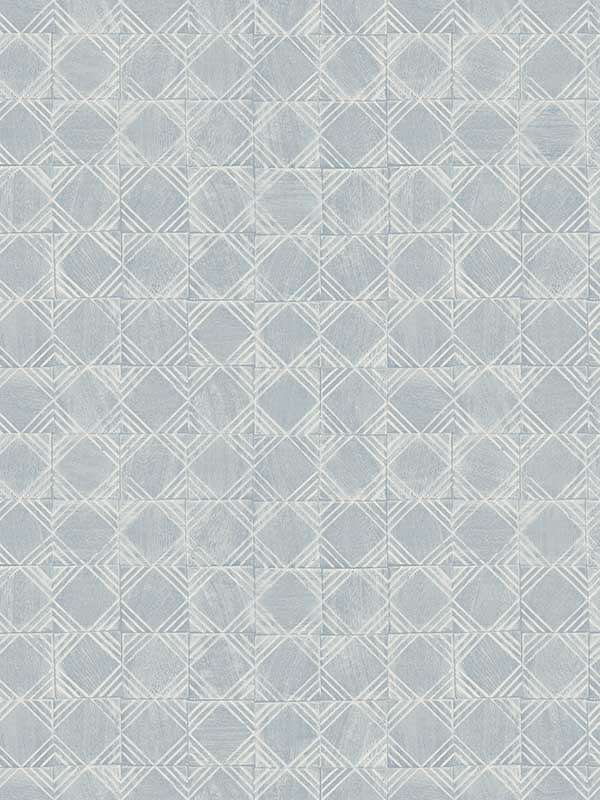 Button Block Geometric fabric in blue color - pattern number 3125-72305 - by Chesapeake in the Kinfolk collection