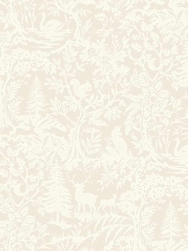 Alrick Forest Venture fabric in dove color - pattern number 3125-72320 - by Chesapeake in the Kinfolk collection